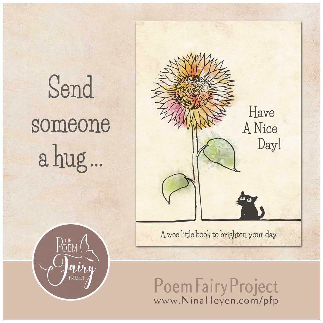 "Have A Nice Day!" - A Poemfairy Book | A wee little book to brighten your day :)