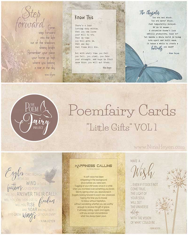 PoemFairy Cards "Little Gifts" VOL 1 | Printable Download