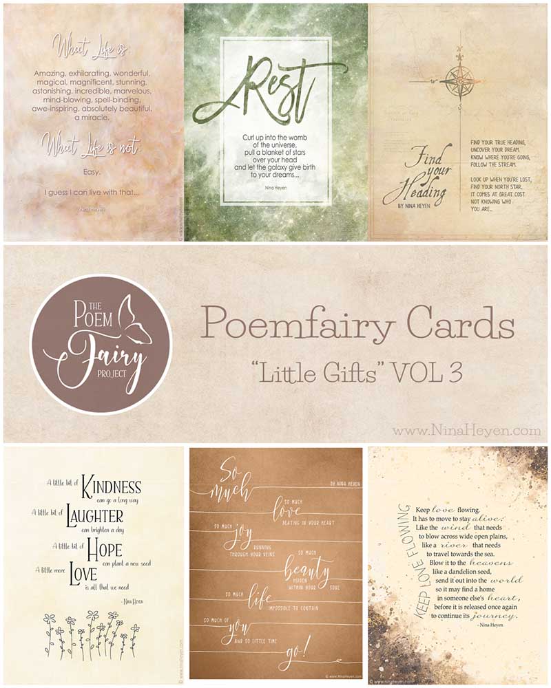 Poemfairy Cards "Little Gifts" VOL 3