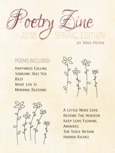 Poetry Zine Spring Edition March 2018